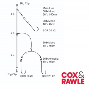 Cox & Rawle Ready Made Flatfish Rig